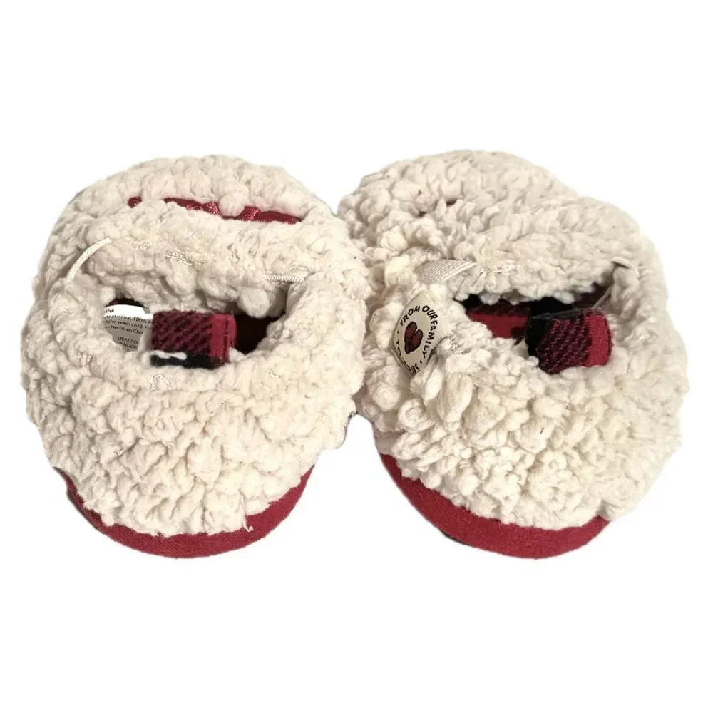 Dearfoams Baby Bear Faux Shearling Slippers
